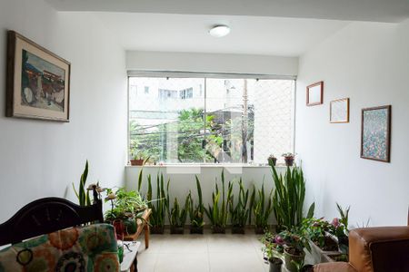 Varanda da Sala de apartamento à venda com 3 quartos, 110m² em Sion, Belo Horizonte