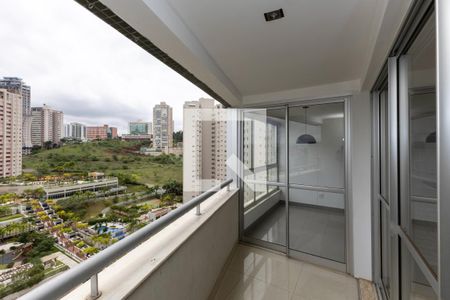 Varanda da Sala de apartamento para alugar com 2 quartos, 69m² em Vila da Serra, Nova Lima