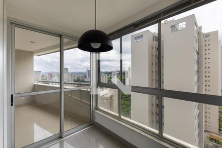 Varanda da Sala de apartamento para alugar com 2 quartos, 69m² em Vila da Serra, Nova Lima