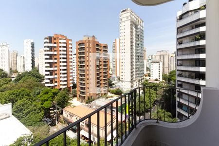 Varanda da Sala de apartamento à venda com 3 quartos, 186m² em Vila Uberabinha, São Paulo