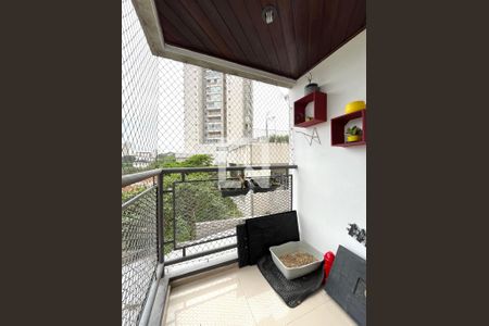 Varanda de apartamento para alugar com 2 quartos, 55m² em Vila Guarani (zona Sul), São Paulo