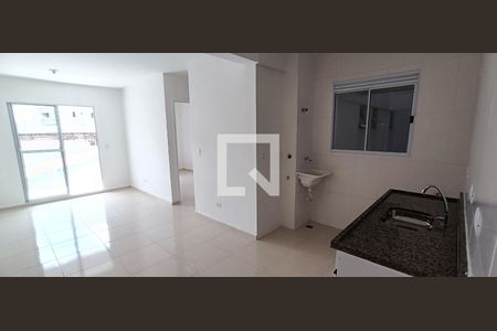 Sala/Cozinha de apartamento para alugar com 2 quartos, 55m² em Parque Assuncao, Taboão da Serra