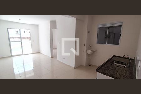 Sala/Cozinha de apartamento para alugar com 2 quartos, 55m² em Parque Assuncao, Taboão da Serra