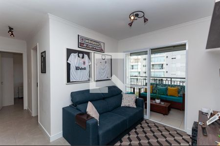 Sala de apartamento à venda com 2 quartos, 62m² em Vila Anastácio, São Paulo