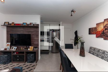 Sala de apartamento à venda com 2 quartos, 62m² em Vila Anastácio, São Paulo