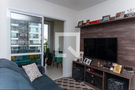 Sala de apartamento à venda com 2 quartos, 62m² em Vila Anastácio, São Paulo