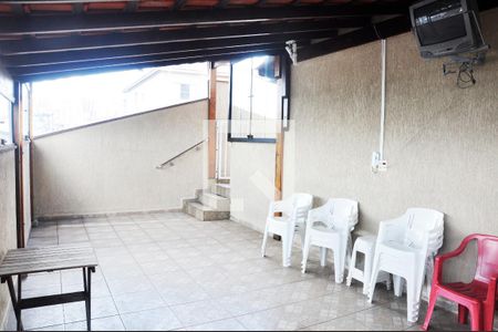 Casa de condomínio à venda com 121m², 2 quartos e 2 vagas Casa de condomínio à venda com 121m², 2 quartos e 2 vagasÁrea comum - Churrasqueira