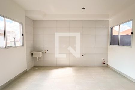 Sala/Cozinha de apartamento para alugar com 2 quartos, 45m² em Vila Mangalot, São Paulo