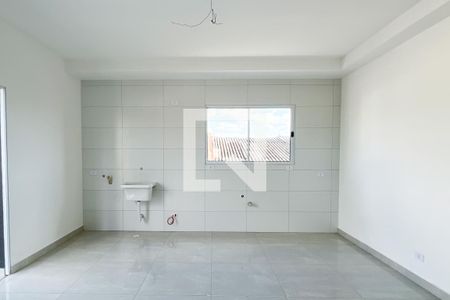 Sala/Cozinha de apartamento para alugar com 2 quartos, 45m² em Vila Mangalot, São Paulo