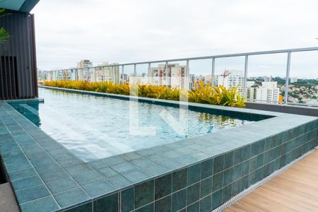 Área comum - Piscina de kitnet/studio à venda com 1 quarto, 26m² em Indianópolis, São Paulo