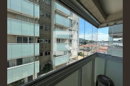 Varanda da Sala de apartamento para alugar com 2 quartos, 55m² em Campinho, Rio de Janeiro