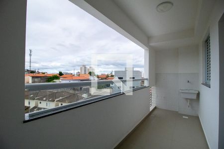 Varanda da Sala de apartamento para alugar com 1 quarto, 45m² em Vila Jardini, Sorocaba