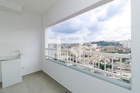 Sala - Varanda de apartamento para alugar com 2 quartos, 38m² em Vila das Belezas, São Paulo