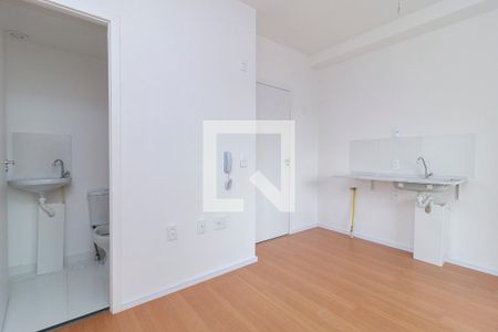 Sala - Cozinha de apartamento para alugar com 2 quartos, 38m² em Vila das Belezas, São Paulo