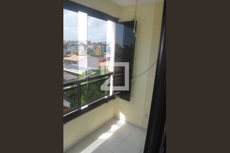 Varanda da Sala de apartamento para alugar com 2 quartos, 82m² em Itapuã, Salvador