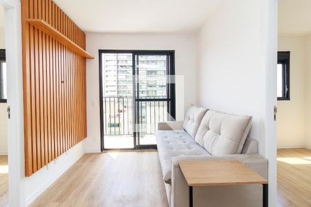 Sala de apartamento para alugar com 2 quartos, 39m² em Campo Belo, São Paulo