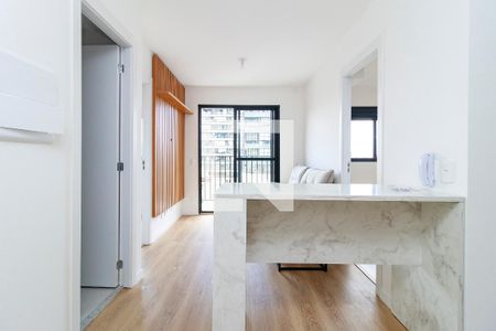 Sala de apartamento para alugar com 2 quartos, 39m² em Campo Belo, São Paulo