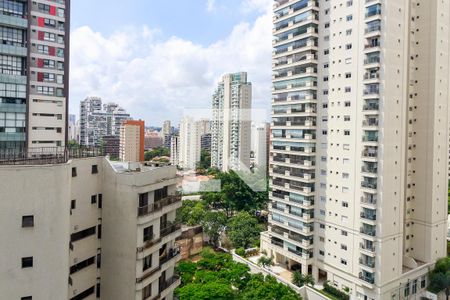 Sala - Vista de apartamento para alugar com 2 quartos, 39m² em Campo Belo, São Paulo