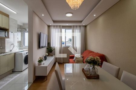 Sala de apartamento à venda com 2 quartos, 47m² em Vila Barros, Guarulhos