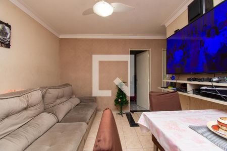 Sala de apartamento para alugar com 2 quartos, 50m² em Hunnicutt, Guarulhos