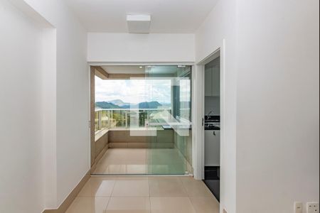 Varanda da Sala de apartamento para alugar com 2 quartos, 77m² em Vila da Serra, Nova Lima