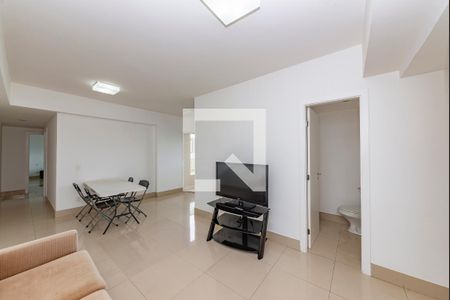 Sala de apartamento para alugar com 2 quartos, 77m² em Vila da Serra, Nova Lima