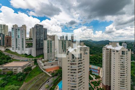 Varanda da Sala de apartamento para alugar com 2 quartos, 77m² em Vila da Serra, Nova Lima