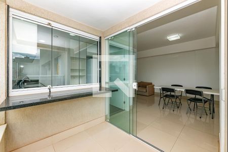 Varanda da Sala de apartamento para alugar com 2 quartos, 77m² em Vila da Serra, Nova Lima