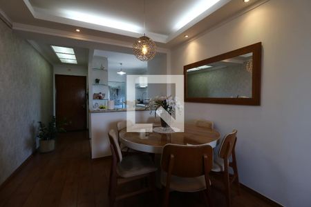 Sala de Jantar de apartamento à venda com 2 quartos, 83m² em Vila Valparaíso, Santo André