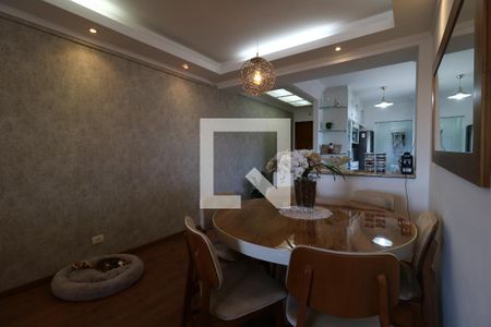 Sala de Jantar de apartamento à venda com 2 quartos, 83m² em Vila Valparaíso, Santo André