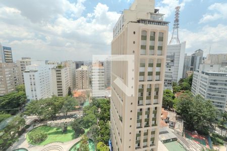 Vista da Sala de apartamento à venda com 3 quartos, 156m² em Bela Vista, São Paulo