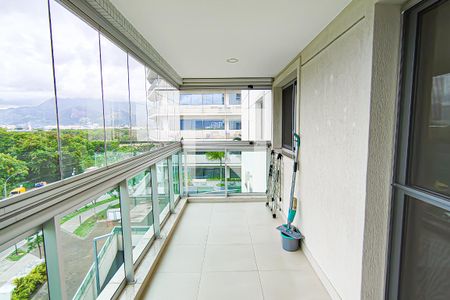 sala - varanda de apartamento à venda com 2 quartos, 83m² em Jacarepaguá, Rio de Janeiro