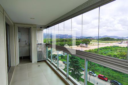 sala - varanda de apartamento à venda com 2 quartos, 83m² em Jacarepaguá, Rio de Janeiro