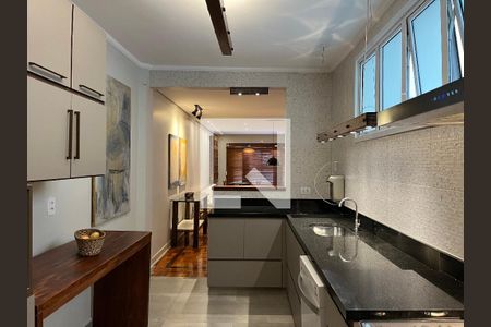 Cozinha de apartamento para alugar com 1 quarto, 120m² em Pompeia, São Paulo