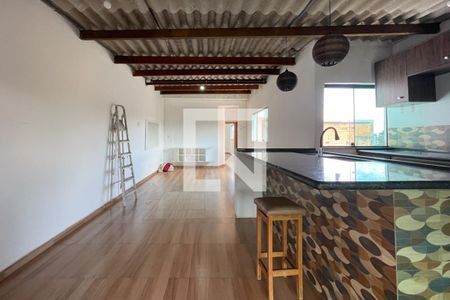 Sala  de casa para alugar com 2 quartos, 125m² em Novo Horizonte, São Bernardo do Campo