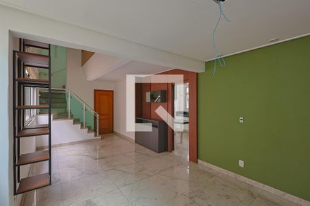 Sala de apartamento à venda com 4 quartos, 242m² em Sion, Belo Horizonte