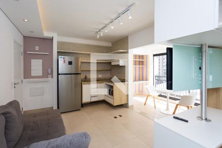 sala  de apartamento para alugar com 1 quarto, 36m² em Vila Suzana, São Paulo