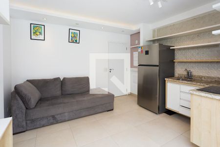 sala  de apartamento para alugar com 1 quarto, 36m² em Vila Suzana, São Paulo