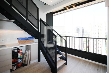 Sala de apartamento para alugar com 1 quarto, 45m² em Vila Olímpia, São Paulo