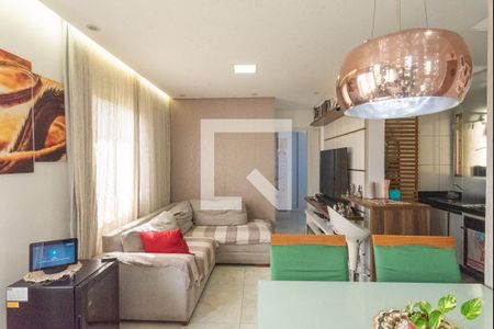 Sala de apartamento à venda com 2 quartos, 59m² em Parque Fazendinha, Campinas