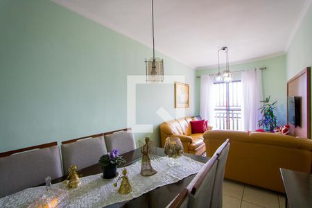 Sala de apartamento à venda com 3 quartos, 96m² em Vila Assunção, Santo André