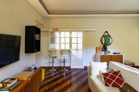 Detalhe da sala  de apartamento à venda com 2 quartos, 95m² em Jardim Botânico, Rio de Janeiro