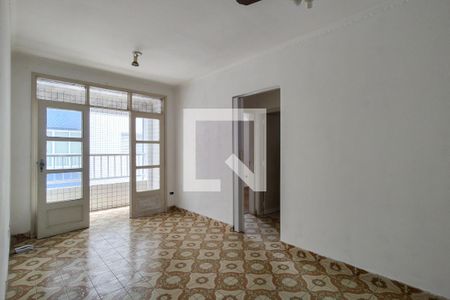 Sala de apartamento para alugar com 2 quartos, 82m² em Guilhermina, Praia Grande