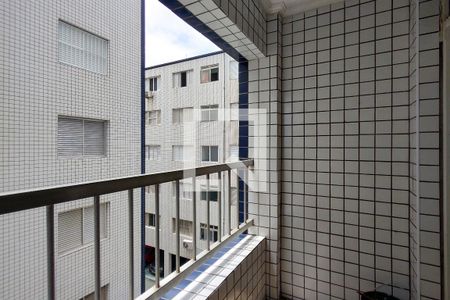 Sacada de apartamento para alugar com 2 quartos, 82m² em Guilhermina, Praia Grande