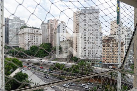 Vista da Sala/Quarto de apartamento para alugar com 1 quarto, 30m² em Bela Vista, São Paulo