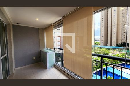 Varanda de kitnet/studio para alugar com 1 quarto, 48m² em Centro, Jundiaí