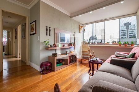 Sala de apartamento à venda com 2 quartos, 90m² em Pinheiros, São Paulo