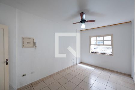 Sala e quarto de kitnet/studio para alugar com 1 quarto, 28m² em Ponta da Praia, Santos