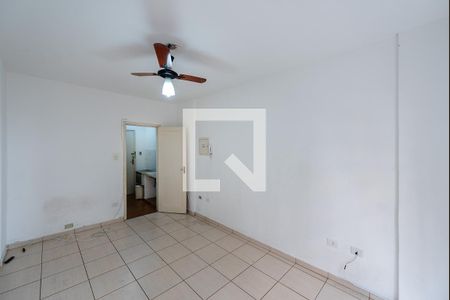 Sala e quarto de kitnet/studio para alugar com 1 quarto, 28m² em Ponta da Praia, Santos