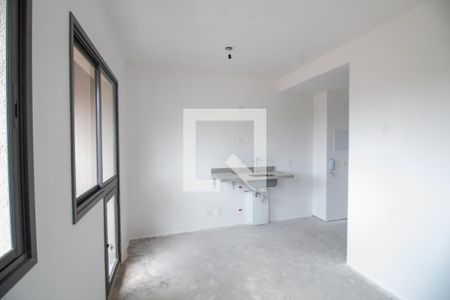 Sala / Quarto - Studio de kitnet/studio à venda com 1 quarto, 21m² em Santo Amaro, São Paulo